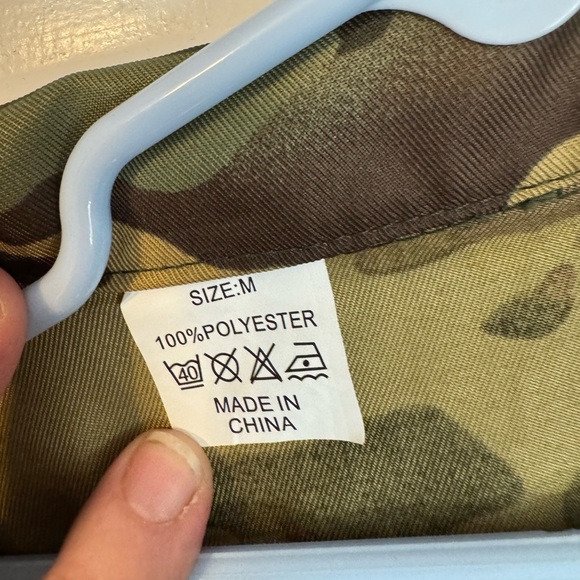 🪖 Metemot Kids Army Role Play Set Costume – Camo Jacket & Vest (Size M) LIKE NEW - Picture 9 of 16